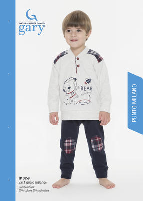 NEUGEBORENER PYJAMA Q10059 Tellini S.R.L. Großhandelskleidung